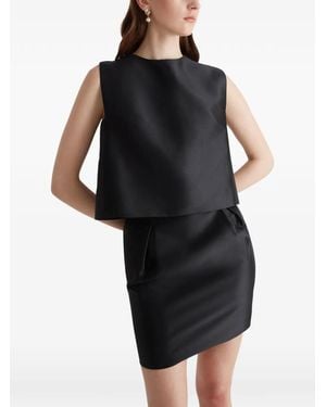 Violante Nessi Son Bow Back Top - Black