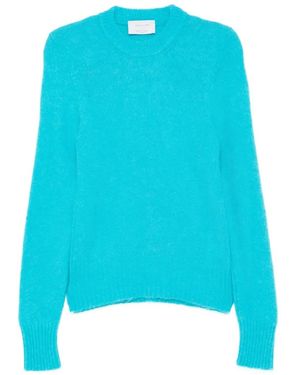 Daniele Fiesoli Crew Neck Long-Sleeve Jumper - Blue