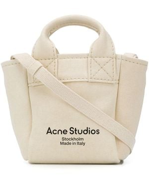 Acne Studios Mini Canvas Tote Bag - Multicolour