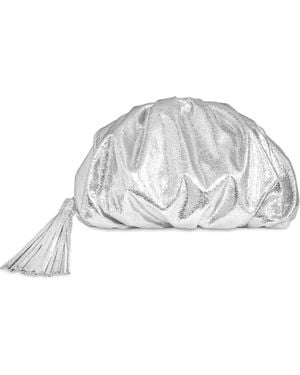 Rebecca Minkoff Ruched Clutch Bag - White