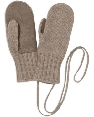 AURALEE Knit gloves - Blanco