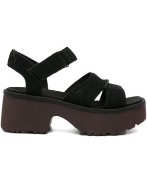 UGG 60Mm New Heights Ankle-Strap Sandals - Black