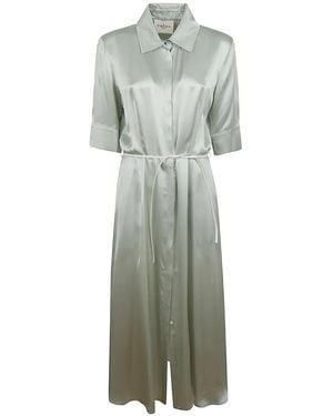 CRI.DA Belted Midi Dress - Green