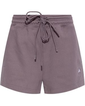 adidas By Stella McCartney Truecasuals Terry Shorts - Purple