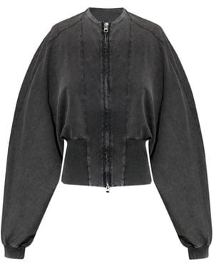 KNWLS Zip Ribbed Jacket - Black