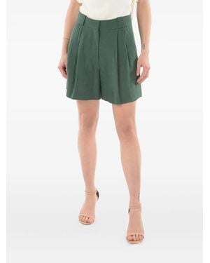 Blazé Milano Pleated Shorts - Green