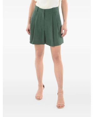 Blazé Milano Pleated Shorts - Green