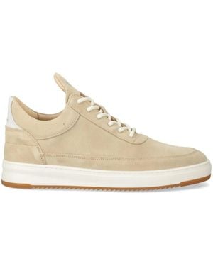 Filling Pieces スエード スニーカー - ナチュラル