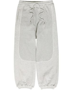 Vivienne Westwood Embroidered Drawstring Track Trousers - Grey