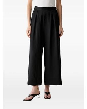ViCOLO Cropped-Length Trousers - Black