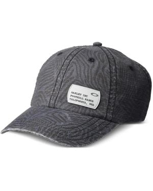 Oakley Adjustable-Back Peaked Cap - Gray