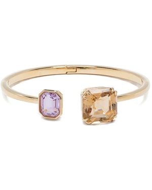 Swarovski Octagon-Cut Gemstone Bracelet - Metallic
