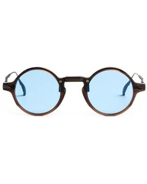 Movitra Round-Frame Sunglasses - Blue