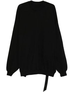 Rick Owens Felpa Girocollo - Nero