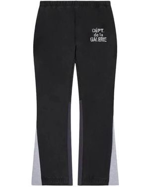 GALLERY DEPT. Pantalon Court De Jogging Évasé - Black