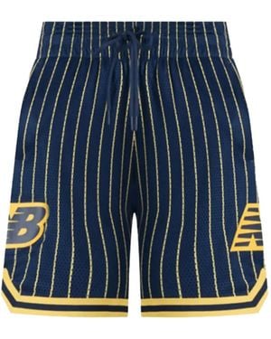 New Balance Short De Sport - Bleu