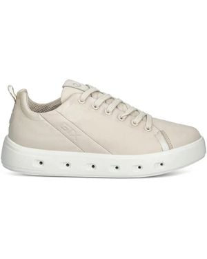 Ecco Street 720 Leather Sneakers - Natural