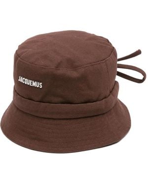 Jacquemus Le Bob Gadjo Bucket Hat - Brown