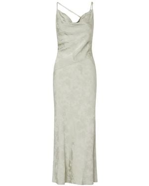 Liu Jo Long Jacquard Dress - White