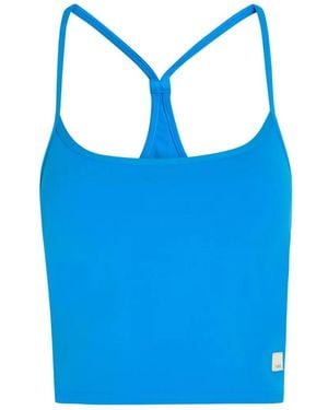 Vuori Allthefeels Racerback Tank Top - Blue