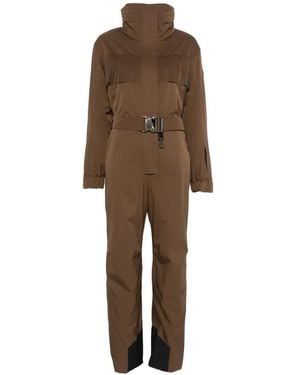 Moncler Fringed Insulated Ski Jacket - Natural