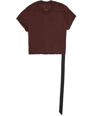 Rick Owens Organic Cotton T-Shirt - Purple