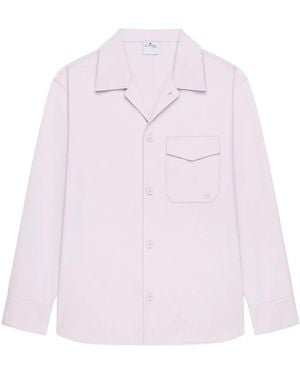 Courreges Chest-Pocket Shirt - Pink