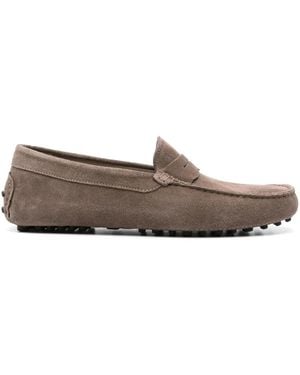 SCAROSSO Michael Suede Drivers - Brown
