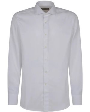 Canali Cotton Shirt - White