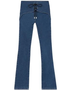 Gcds Hello Kitty Flared Trousers - Blue