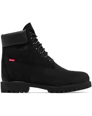 Timberland 6" Premium Supreme Patchwork Stiefel - Schwarz