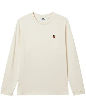 Chocoolate Logo-Patch T-Shirt - White
