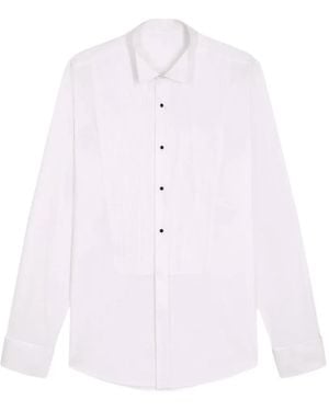 Fursac Camicia Con Pettorina Plissettata - Rosa