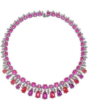 Anabela Chan 18K Tutti Frutti Necklace - Pink