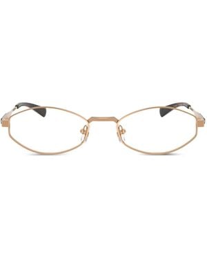 Michael Kors Palo Alto Geometric-Frame Sunglasses - Metallic