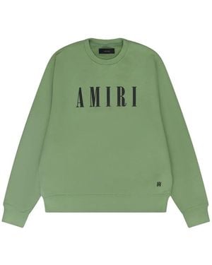 Amiri Sudadera Core Con Logo - Verde