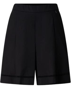 Bogner Sunny Pleated Tailored Shorts - Black