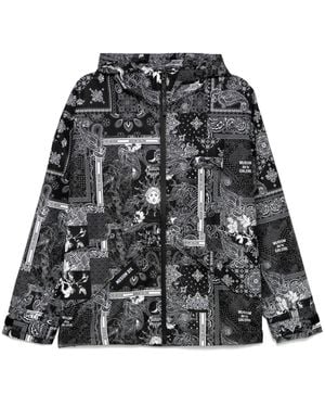 Musium Div. Graphic-Print Windbreaker - Black