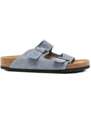 Birkenstock Arizona Buckle-Fastening Sandals - White