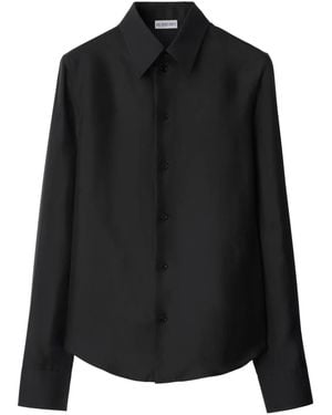Burberry Camisa de seda - Negro
