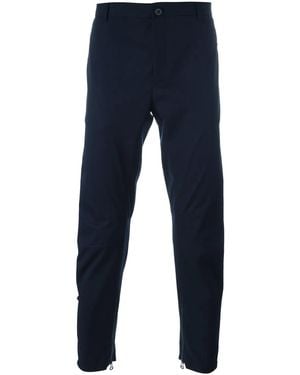 Lanvin Slim-Fit Biker Trousers - Blue