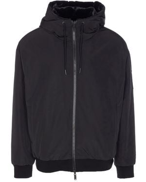 Moose Knuckles Roland Reversible Hooded Jacket - Blue