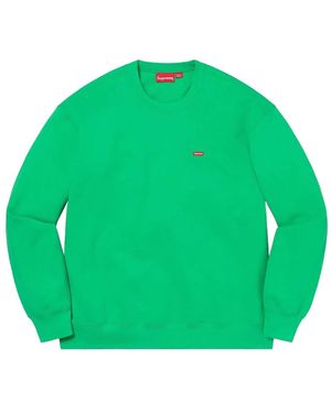 Supreme Small Box Crewneck Sweater - Green