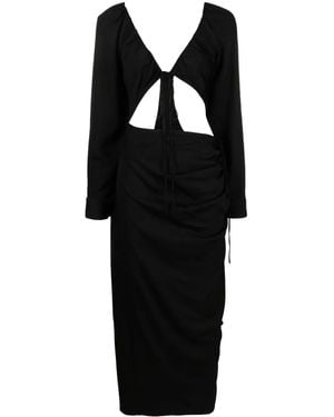 Christopher Esber Abito Con Dettaglio Cut-Out - Nero