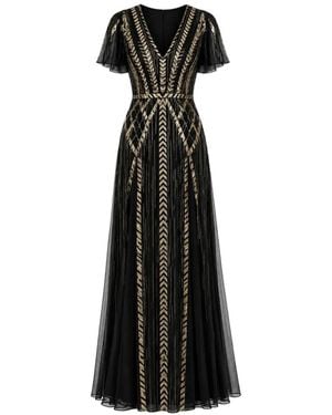Temperley London Viola Gown - Black