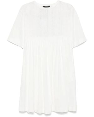 Weekend by Maxmara Moretto Dress - White