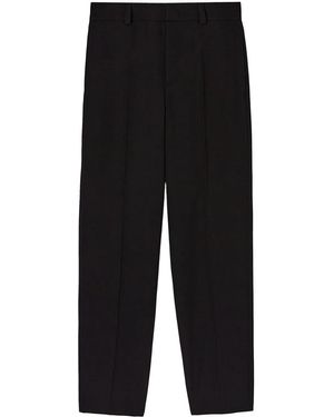 Jil Sander ストレート テーラードパンツ - ブラック