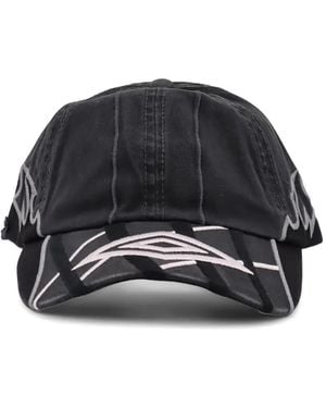 Umbro Baseballkappe Mit Logo-Stickerei - Schwarz