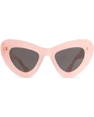 JW Anderson Butterfly-Frame Sunglasses - Pink
