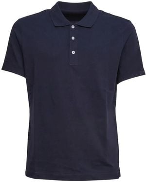 Fay Three-Button Polo Shirt - Blue